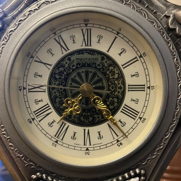 Large Beautiful Old Clock | Working | made In Italy | Marked MM | Very heavy - Picture 5 of 12